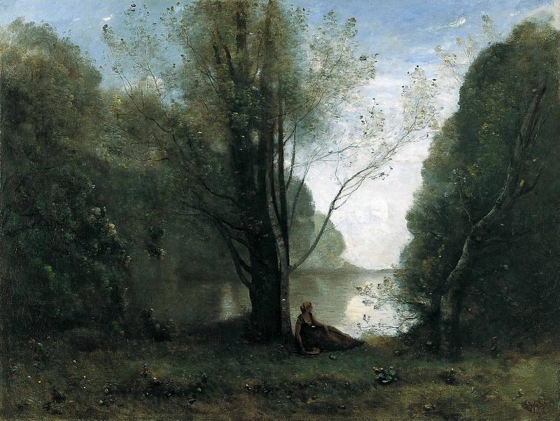 Jean-Baptiste-Camille Corot The Solitude